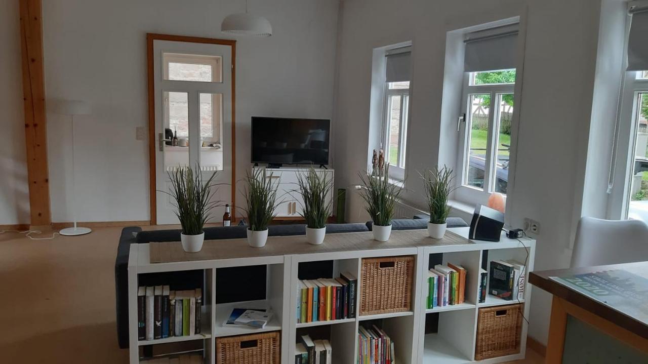 Ferienwohnung Alte Dorfschule Witzenhausen Exterior foto
