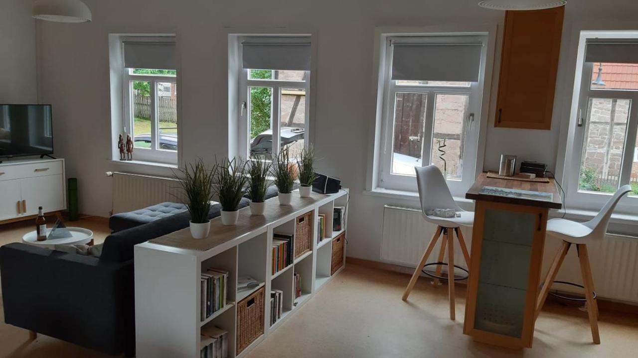 Ferienwohnung Alte Dorfschule Witzenhausen Exterior foto
