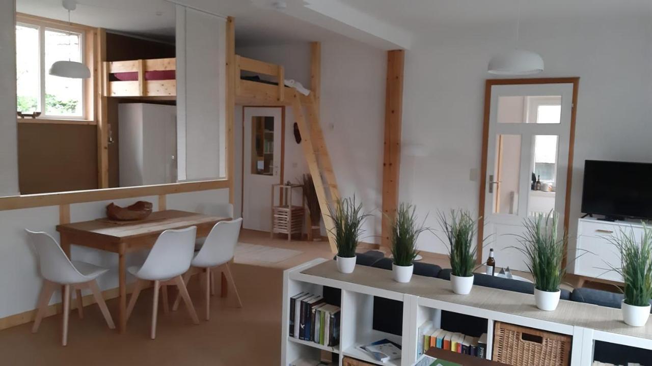 Ferienwohnung Alte Dorfschule Witzenhausen Exterior foto